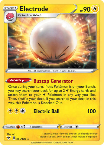 Electrode (046/185) [Sword & Shield: Vivid Voltage]